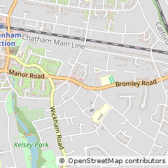Map of Beckenham