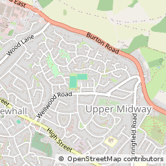 Map of Swadlincote