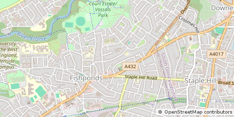Map of Bristol