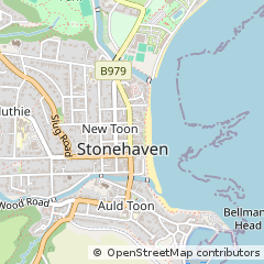 Map of Stonehaven, Kincardineshre