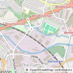 Map of Wednesbury