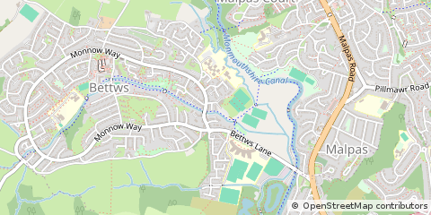 Map of Newport