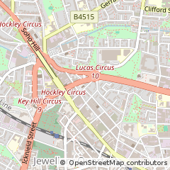 Map of Birmingham