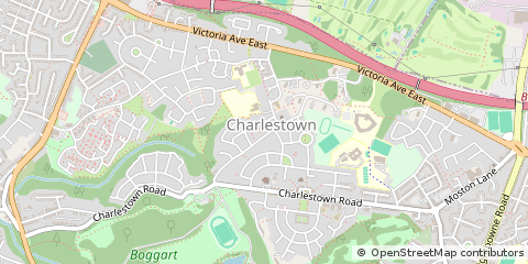 Map of Manchester