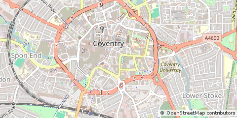 Map of Coventry