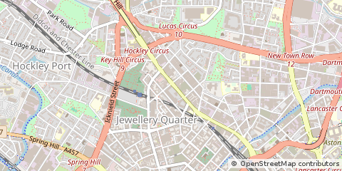 Map of Birmingham, West Midlands
