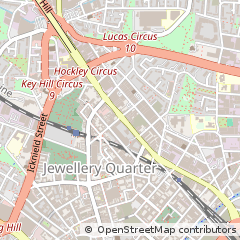 Map of Birmingham, West Midlands