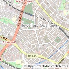 Map of Birmingham, West Midlands