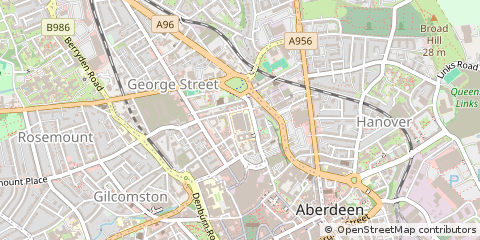 Map of Aberdeen