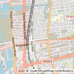 Map of Liverpool