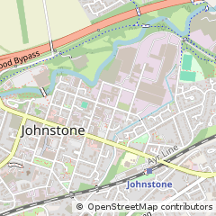 Map of Johnstone, Renfrewshire