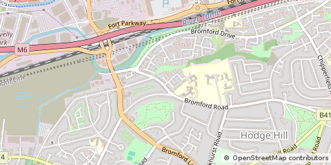 Map of Birmingham