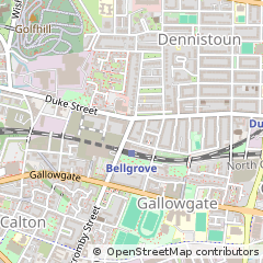 Map of Glasgow