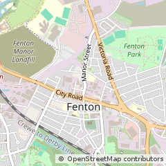Map of Stoke-on-Trent