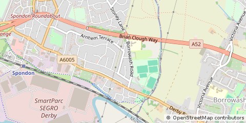 Map of Derby