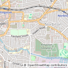 Map of Kingston Upon Thames