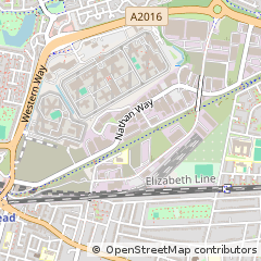 Map of Thamesmead, London