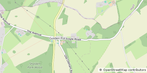 Map of Alton, Hampshire