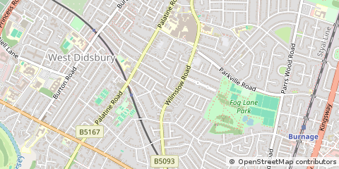 Map of Manchester