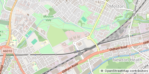 Map of Manchester, London