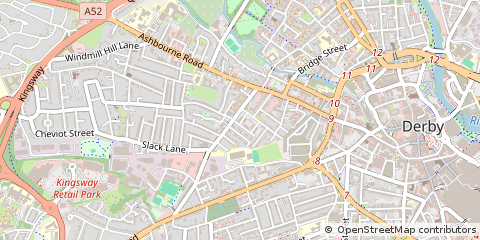 Map of Derby