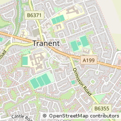 Map of Tranent, East Lothian