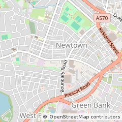 Map of Merseyside