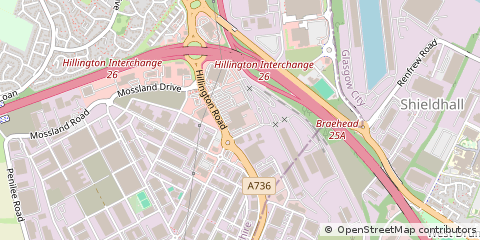Map of Glasgow