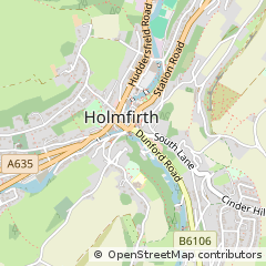 Map of Holmfirth