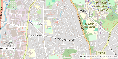 Map of Reading