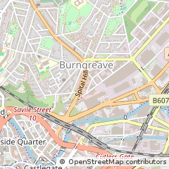 Map of Sheffield