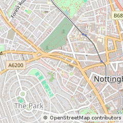 Map of Nottingham