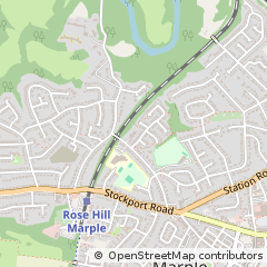 Map of Stockport