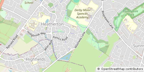 Map of Derby