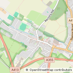 Map of OLD Amersham, Buckinghamshire