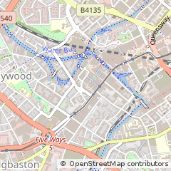 Map of Birmingham