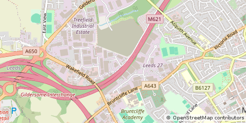 Map of Leeds