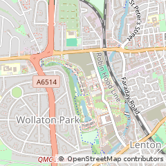 Map of Nottingham