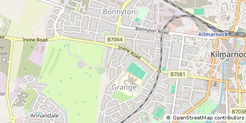 Map of Kilmarnock