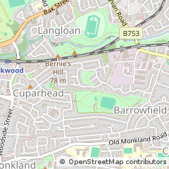 Map of Coatbridge