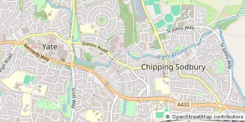 Map of Bristol