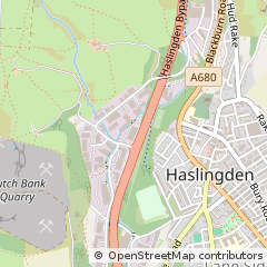 Map of Rossendale