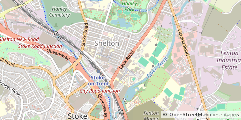 Map of Stoke-on-Trent