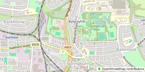 Map of Glasgow