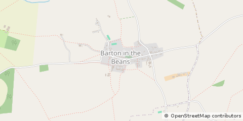 Map of Nuneaton, Warwickshire