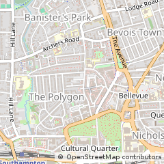 Map of Southampton