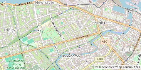 Map of Edinburgh