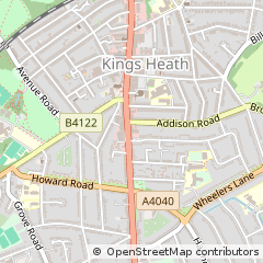 Map of Birmingham