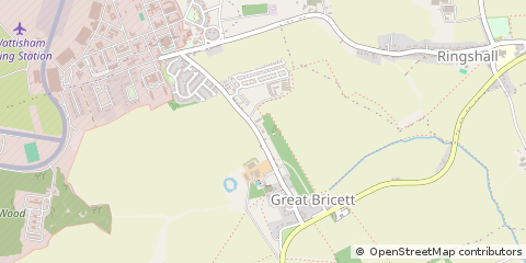 Map of Ipswich, Suffolk