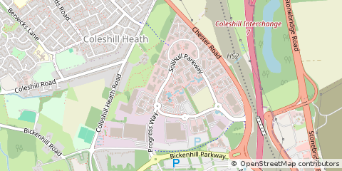 Map of Birmingham